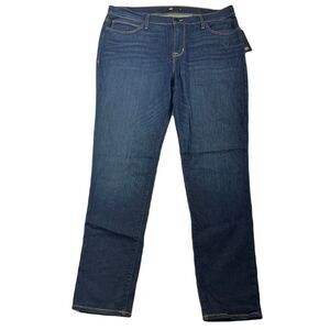 Hudson Ash Slim Jeans Mens 40 x 33 Dark Wash Mid-Rise Denim Stretch $129